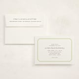 "Gramercy" - Memorial Cards in Pear by Megan Davis - Card with Envelope