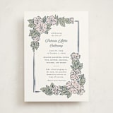 "Grateful Memories" - Memorial Cards in Navy by Olivia Raufman - Front