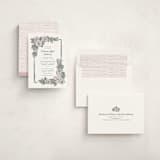 "Grateful Memories" - Memorial Cards in Navy by Olivia Raufman - Assembled