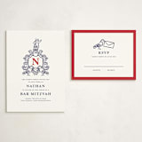 "NYC" - Mitzvah RSVP Cards in NYC by mo kelley - With Invitation