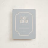 "the sign" - Mitzvah RSVP Cards in Sky by Vera Lim - Front
