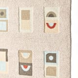 "Incense Hand Knotted Rug In New Zealand Merino" - Area Rugs in multicolor by Anjali Purohit