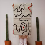 "San Miguel el Grande Rug 2'x3'-6"" - Area Rugs in multicolor by Matiz
