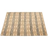 "Uneven Arrows Handwoven Jute Cotton Wool Blend Earthy Rug" - Area Rugs in beige by Anjali Purohit
