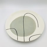 "DESSERT PLATE GRAY" - Serving Accessories in gray by Jana Mistrik