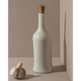 "Stoneware Olive Oil Dispenser | Brutto 21 oz" - Serving Accessories in white by Powered By People