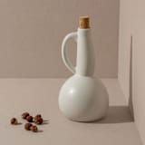 "Stoneware Olive Oil Dispenser | Dadasi 15 oz" - Serving Accessories in white by Powered By People