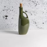 "Olive Oil Bottle Canard" - Serving Accessories in green by Powered By People