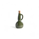 "Stoneware Olive Oil Dispenser | Dadasi 15 oz" - Serving Accessories in green by Powered By People