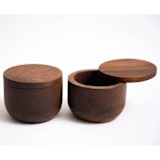 "Kambur Spice Cellar - 1 Jar" - Serving Accessories in brown by Powered By People