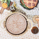 "Bread Warmer & Basket - Garden Round" - Serving Accessories in natural by KORISSA
