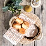 "Handmade Bread Warmer & Wicker Basket - Bird Oval" - Serving Accessories in natural by KORISSA