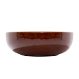 "Tortoiseshell Serving Bowl - Cognac 9.5"" - Serving Bowls in brown by Pretti.Cool