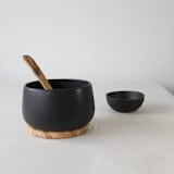 "Stoneware Serving Bowl" - Serving Bowls in black by Powered By People