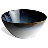"Cypress Grove Deep Bowl" - Serving Bowls in multicolorassorted-colors by Carmel Ceramica