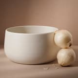 "Stoneware Serving Bowl" - Serving Bowls in white by Powered By People