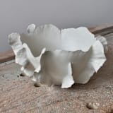"Ribera Large Centerpiece Bowl" - Serving Bowls in white by OWO Cerámica
