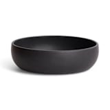 "Shallow Stoneware Serving Bowl" - Serving Bowls in black by Powered By People