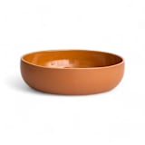 "Shallow Stoneware Serving Bowl" - Serving Bowls in brown by Powered By People