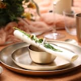 "Luxe Kansa Bowl" - Serving Bowls in bronze by Powered By People