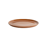"Tunisian Side Plates Set of 4" - Plates in orange by Powered By People