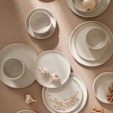 "Tunisian Side Plates Set of 4" - Plates in white by Powered By People