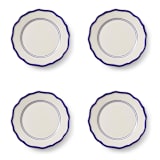 "Jane Side Plate Set of 4" - Plates in blue by Maison Madison