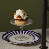 "Riviera Side Plate Set of 4" - Plates in blue by Maison Madison