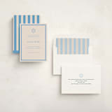 "Racquet" - Bar and Bat Mitzvah Save The Date in Bluebell by Megan Davis - Assembled