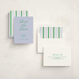 "Torah Tribute" - Bar and Bat Mitzvah Save The Date in Verdant by Inkblot Design - Assembled