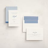 "Simply" - Bar and Bat Mitzvah Save The Date in Sea by Jenna Holcomb - Assembled