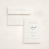"Simply" - Bar and Bat Mitzvah Save The Date in Sea by Jenna Holcomb - Save the Date with Envelope