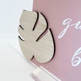 "Palm Guestbook Sign" - Wedding Signs in multicolorassorted-colors by Alexandra Ettis
