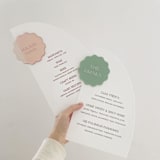 "Half Arch Bar Menu" - Wedding Signs in multicolorassorted-colors by Aislinn Minardi