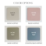 "Acrylic Cards & Gifts Sign" - Wedding Signs in multicolorassorted-colors by Alexandra Ettis