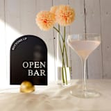 "Wedding Signage | Set of 4 | Black & Gold" - Wedding Signs in black by Hanna Roberts