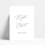 "White Rectangle Welcome Sign" - Wedding Signs in white by Haven Print Co.