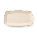 "Colette Rect. Tray 16'' x 8.9''" - Serving Platters and Trays in beige by Maison Madison