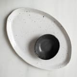 "Spec Piatra Platter Set" - Serving Platters and Trays in white by Handmade Studio TN