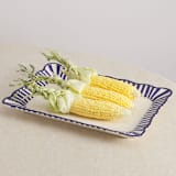 "Riviera Rectangular Platter" - Serving Platters and Trays in blue by Maison Madison