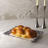 "Riviera Rectangular Platter" - Serving Platters and Trays in blue by Maison Madison
