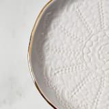 "Cookie Plate in White" - Serving Platters and Trays in white by Handmade Studio TN