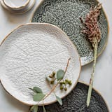 "Cookie Plate in White" - Serving Platters and Trays in white by Handmade Studio TN
