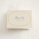 "Bocce" - Mitzvah Thank You Cards in Melon by Megan Davis - Front