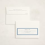 "Painted Stripes" - Mitzvah Thank You Cards in Sky by Teju Reval - FREE Recipient Addressing