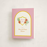 "Beach Club" - Mitzvah Thank You Cards in Lemon by Claudia Orengo - Front