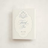 "Regency" - Mitzvah Thank You Cards in Provincial by Jenna Holcomb - Front