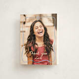 "Framed Star of David" - Mitzvah Thank You Cards in Sky by Stephanie Heinrich Godbout - Front