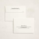 "Grand Luxe Bat Mitzvah" - Mitzvah Thank You Cards in Charcoal by Wallace Design Co. - FREE Recipient Addressing