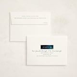 "oponki" - Mitzvah Thank You Cards in Aquamarine by chocomocacino - FREE Recipient Addressing